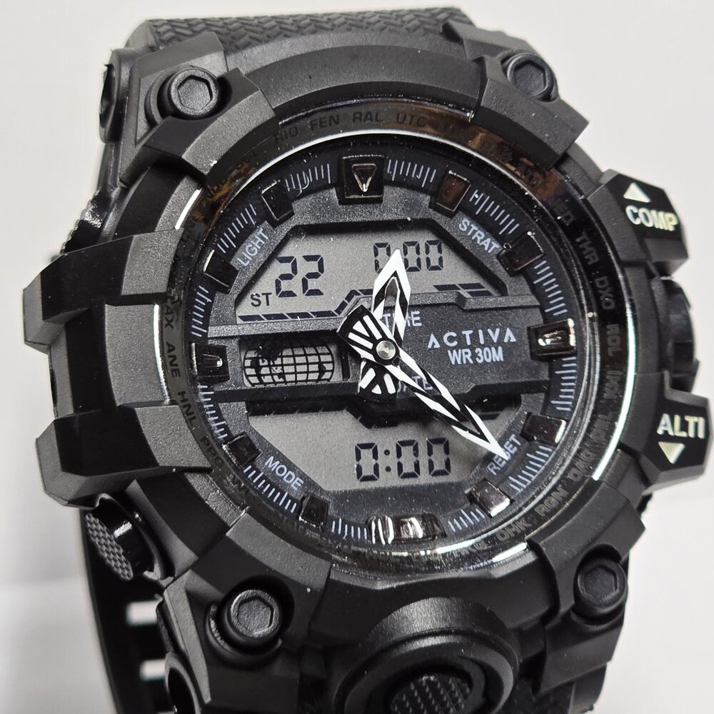 Activa Neo X Invicta Men's Watch - 55mm Black, Brown, White (ACW428-002)